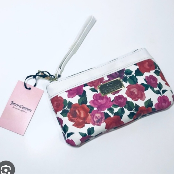 ๐JUICY COUTURE White Romantic Wrist Wallet๐ท๐๐บ - Picture 2 of 12